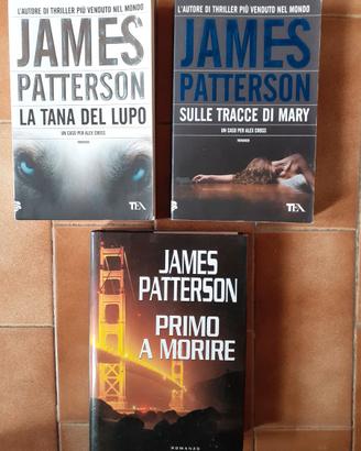 Lotto 3 libri romanzi James Patterson