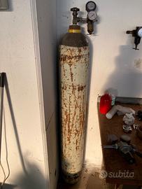 Bombola gas inerti per saldatrici tig e mig