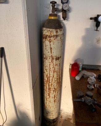 Bombola gas inerti per saldatrici tig e mig
