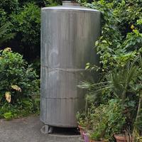 Serbatoio Verticale 2000 Litri in Acciaio Zincato