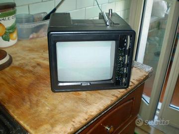 Tv/radio vintage, mini, portatile Geloso anni 80