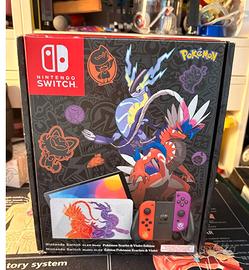 Nintendo switch oled Pokemon Scarlet e Violet