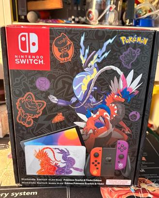 Nintendo switch oled Pokemon Scarlet e Violet