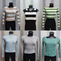 Maglie e felpe donna a maniche lunghe primaverili