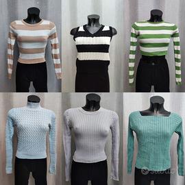 Maglie e felpe donna a maniche lunghe primaverili