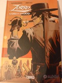 Zorro "Man of the Dead" 105 pagine libro rilegato 