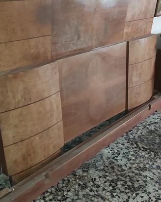 Letto, Como' e Armadio Vintage