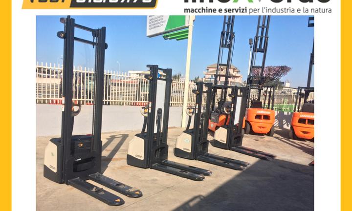 Carrello Elevatore Crown Elettrico Stoccatore