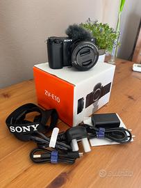 Sony ZV-E10 + obiettivo 16-50mm OSS