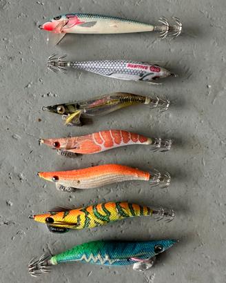 Totanare pesca eging DTD YAMASHITA SHIMANO mare