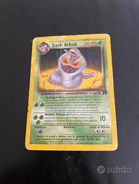 dark arbok carta Pokémon 