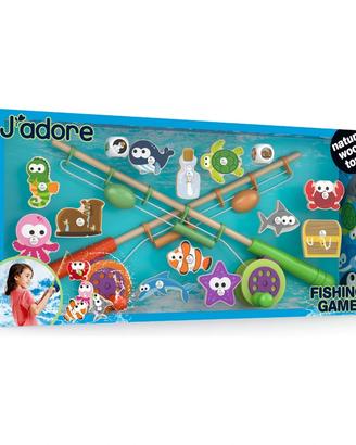 Gioco di Pesca Magnetico in Legno J'ADORE