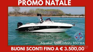 Aquabat Sport Infinity 850 WA Lux + Mercury 250 CV