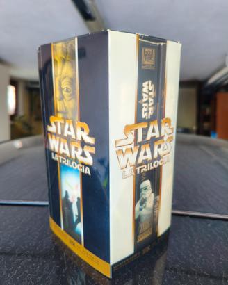 COFANETTO VHS STAR WARS - LA TRILOGIA (anno 2000)