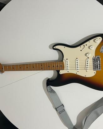 FENDER Standard Stratocaster MN Brown Sunburst Tin
