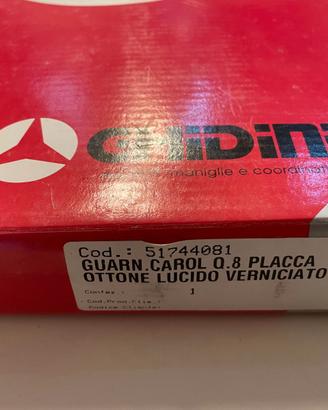 Maniglie Ghidini Ottone Lucido
