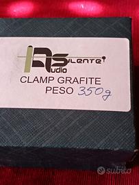 Clamp per giradischi in grafite audio silente