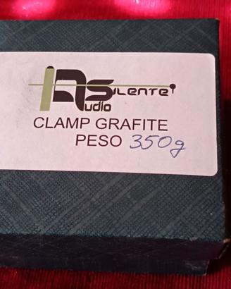 Clamp per giradischi in grafite audio silente