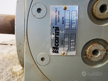 Rinvio moltiplicatore di giri per ghh