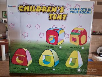 Tenda pieghevole per bambini casa con palline