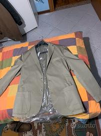 Giacca uomo beige taglia 52