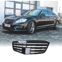 GRIGLIA PER MERCEDES S W221 09-13 LOOK AMG NERO LU