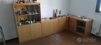 Mobile da salotto porta TV in frassino massello