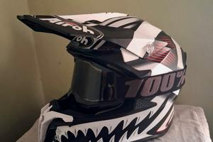 Casco moto cross/enduro (M)