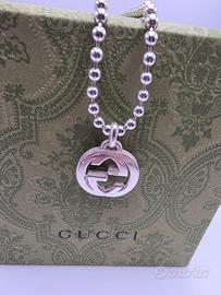 COLLANA GUCCI ARGENTO