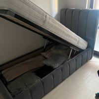 Letto contenitore artigianale