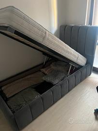 Letto contenitore artigianale