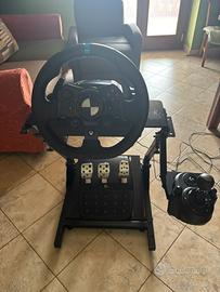 Postazione Sim Racing Logitech G920 + accessori