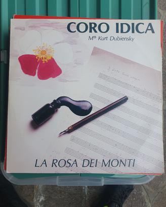 disco lp 33 coro idica la rosa dei monti
