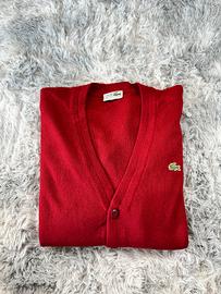 Cardigan Chemise Lacoste Vintage Rosso