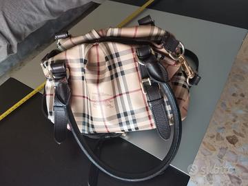 borsa bauletto burberry