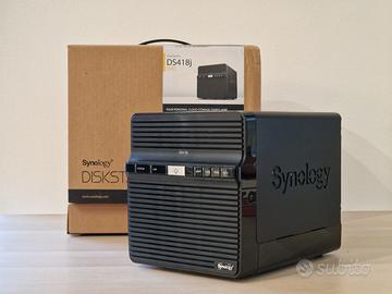 NAS Synology DS418j 4 slot HDD - NUOVO