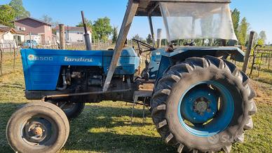Landini 6500 con rimorchio