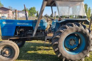 Landini 6500 con rimorchio