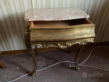 COPPIA COMODINI STILE BAROCCO
