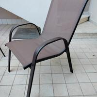 sedie per giardino