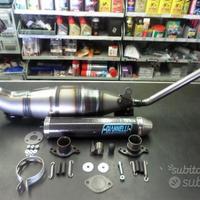 Kit scarico giannelli completo aprilia rs 125