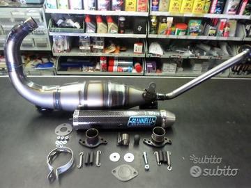 Kit scarico giannelli completo aprilia rs 125