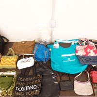 Lotto n.18 borse, borsette, zainetti e pochette