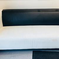 DIVANO BIANCO E NERO ECOPELLE GRATIS