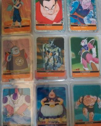 Lamincards Dragon Ball Z Serie X-METAL mancolista