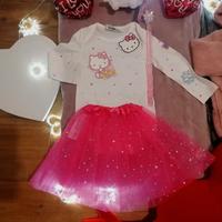 Costume Carnevale Hello Kitty 2 anni Bambina 
