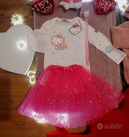 Costume Carnevale Hello Kitty 2 anni Bambina 