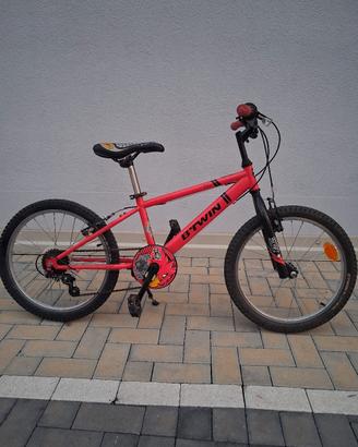 bicicletta btwin decathlon con marce