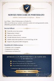 Servizi fiduciari di portierato - roma