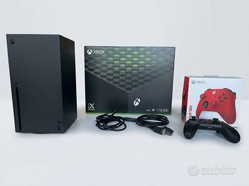 Xbox Series X 1TB - Usata 2 volte - Scatola + 2 Co